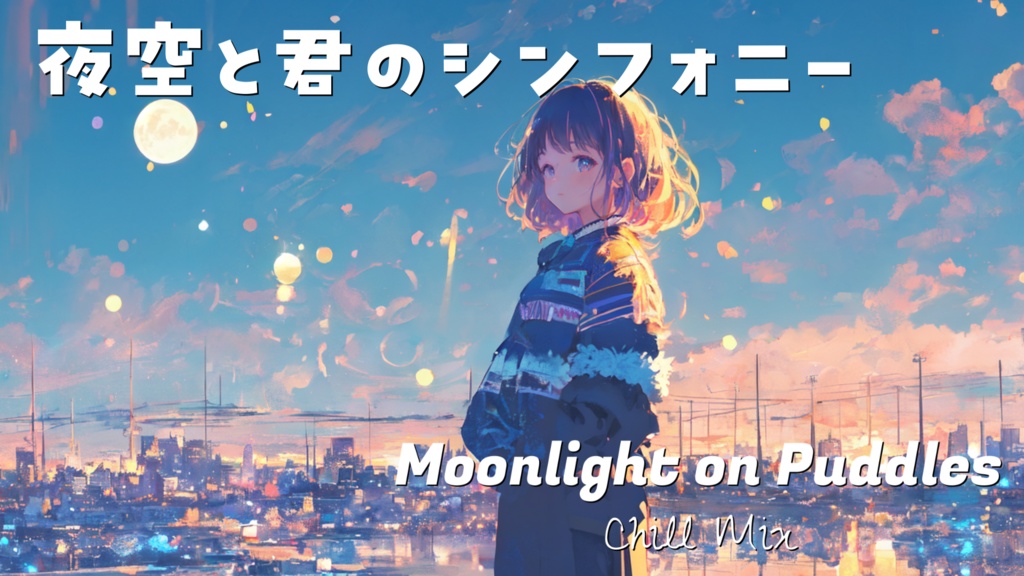 Moonlight on Puddles