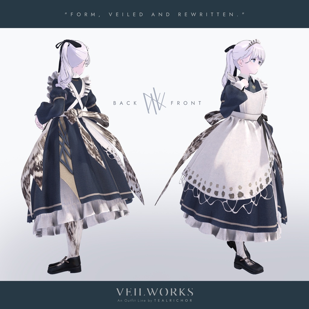 【New Avatar Support】AW: KLASSIK MAID #VEILWORKS