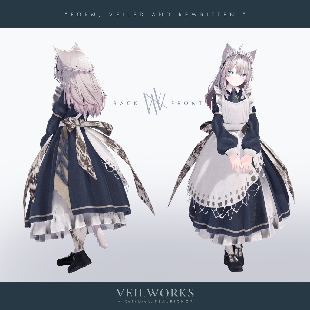 【New Avatar Support】AW: KLASSIK MAID #VEILWORKS