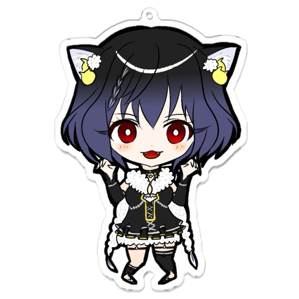 アクリルキーホルダー-お祝いイラストB-100【あっさむげーむす】