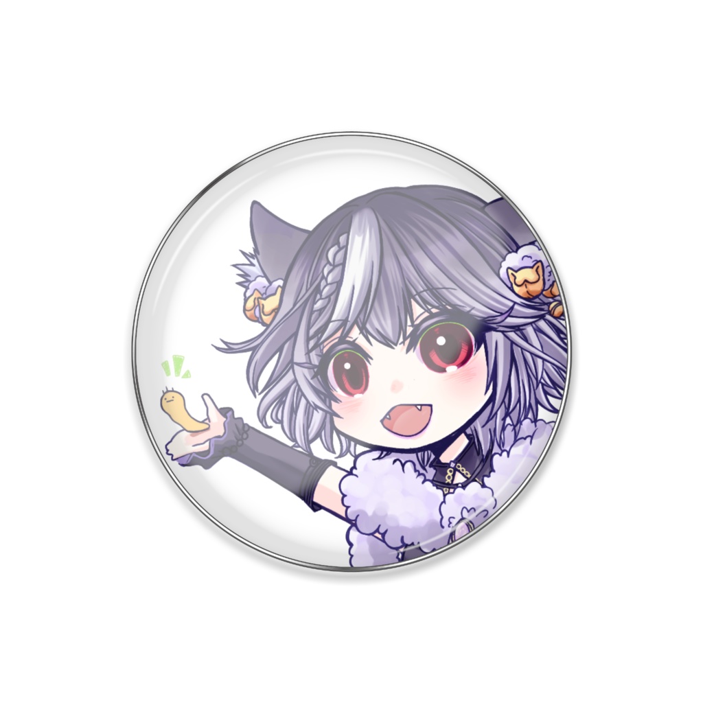 ピンバッジ-お祝いイラストA【あっさむげーむす】
