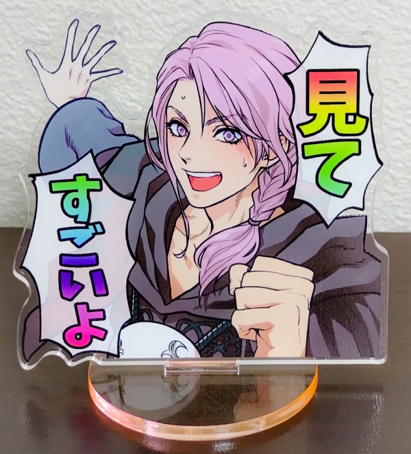 すごいイデアの産物をあなたに見せたいヒュ