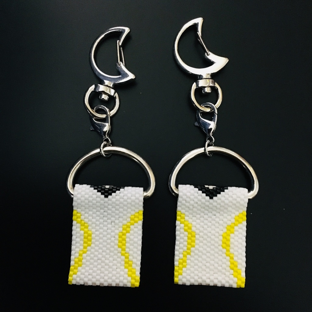 【衣装モチーフキーホルダー】鏡音リン/鏡音レン アペンド