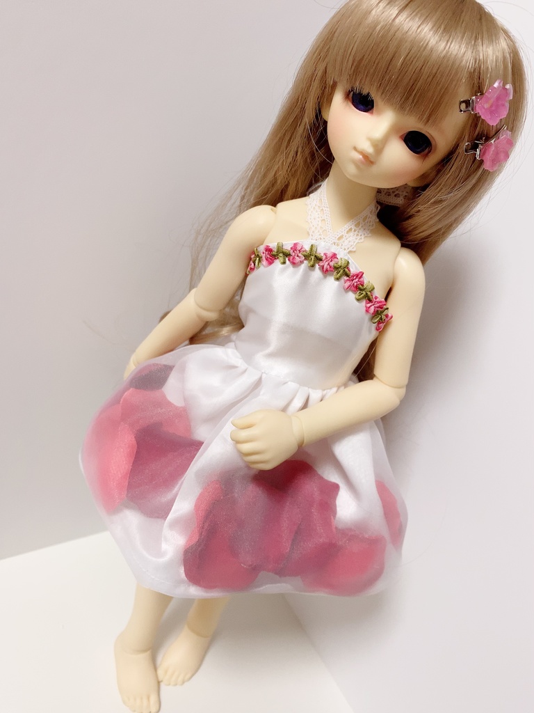 MSD お花のワンピース