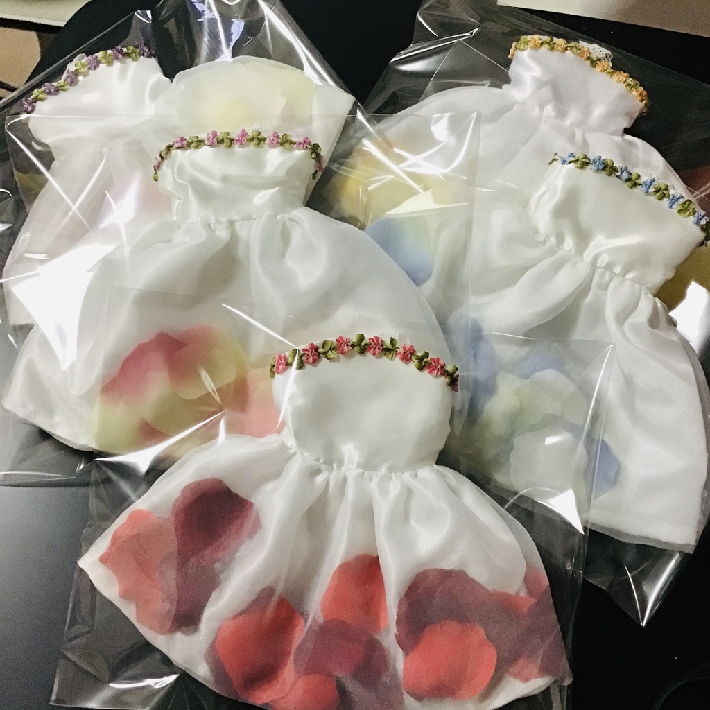 MSD お花のワンピース