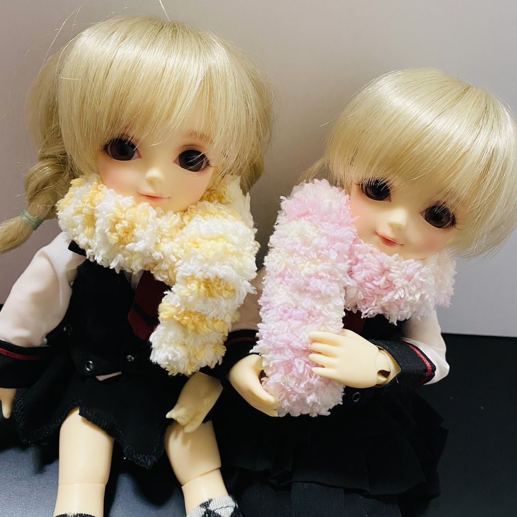 幼SDサイズ、マフラー