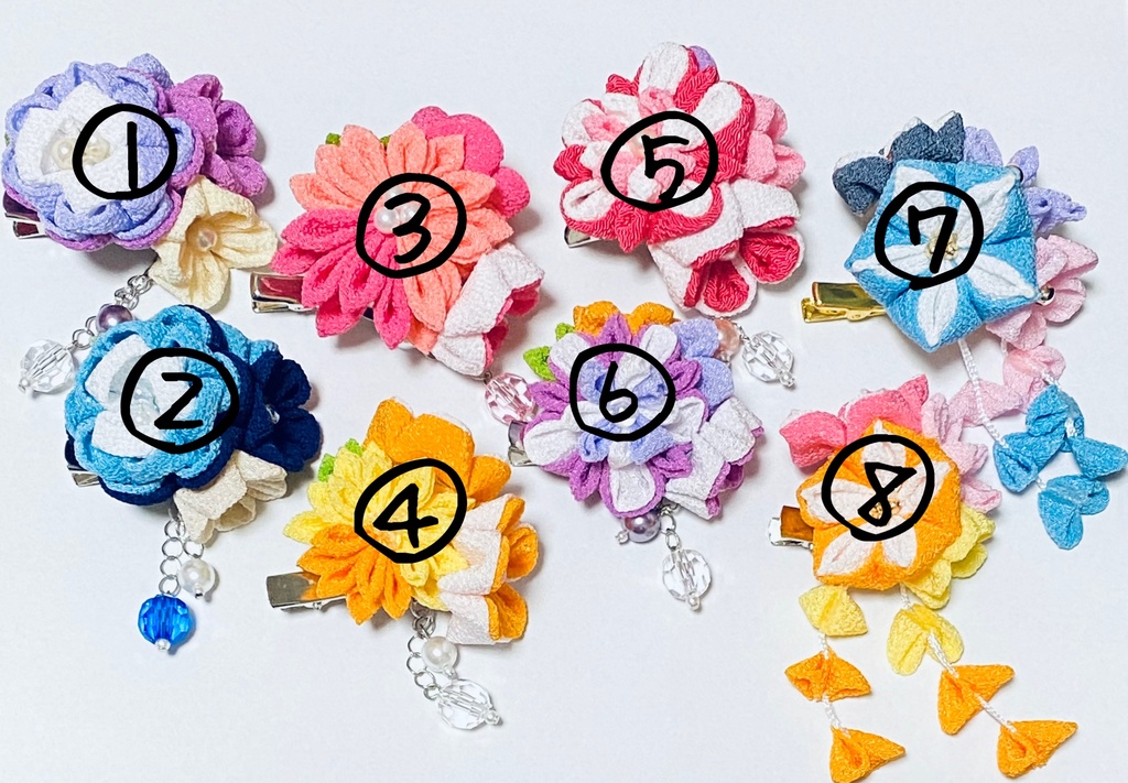 つまみ細工/髪飾り