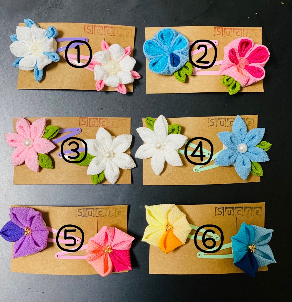 つまみ細工・ヘアアクセ