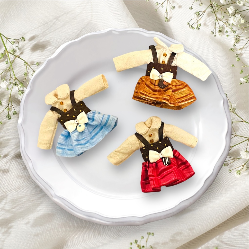 【ねんどろいどどーる】チョコレート柄お洋服セット【女の子】