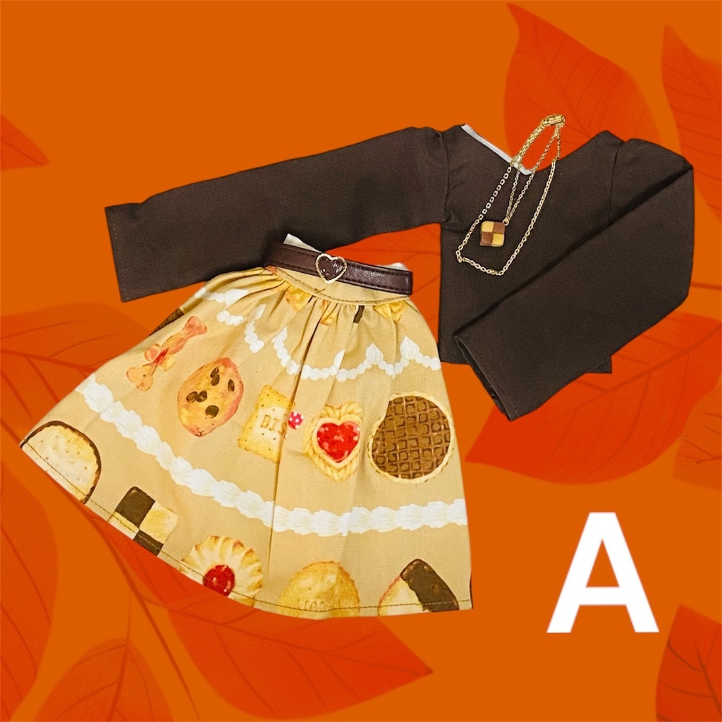【DDS】クッキー柄スカートセット