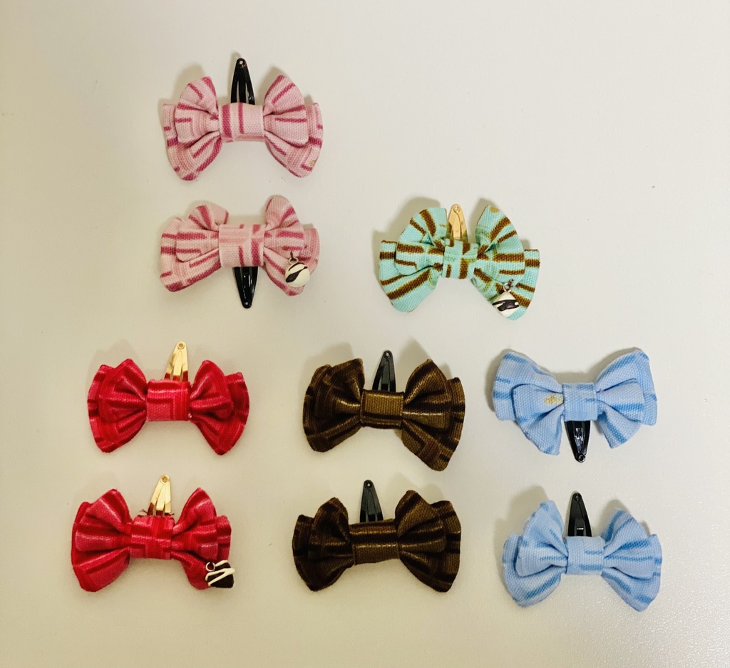 チョコレート柄リボン