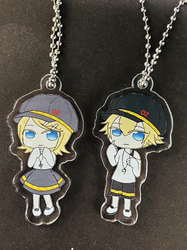 【アクキー】キャスケット鏡音