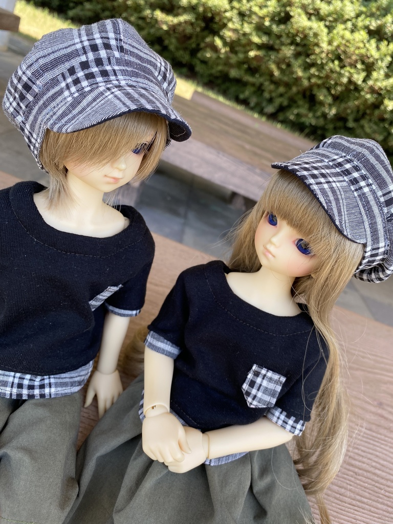 おそろいキャスケット