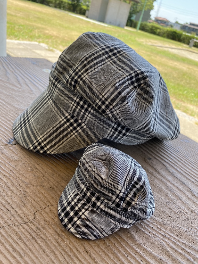 おそろいキャスケット