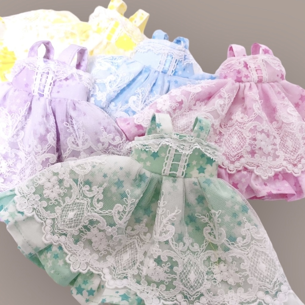 お星様とレースのワンピース【幼SD】