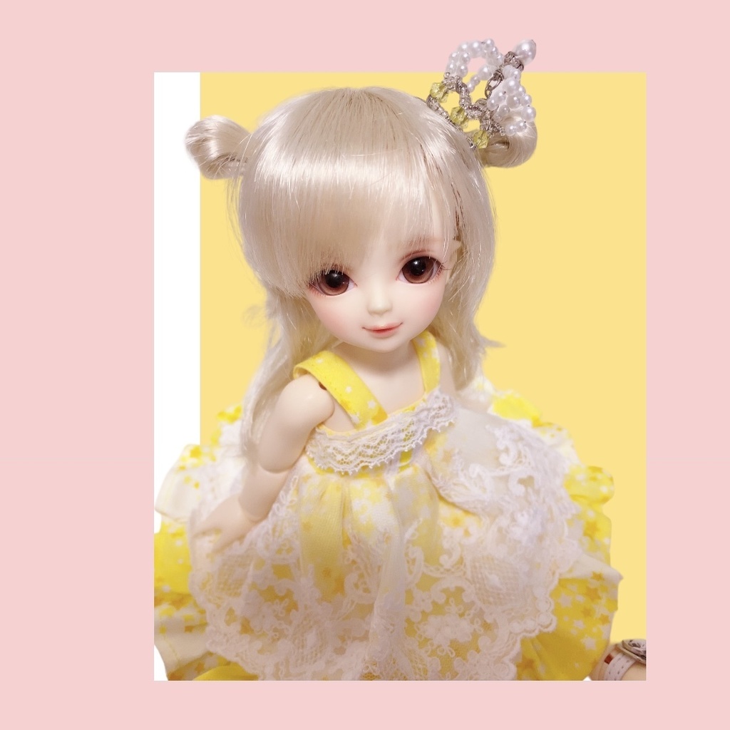 お星様とレースのワンピース【幼SD】