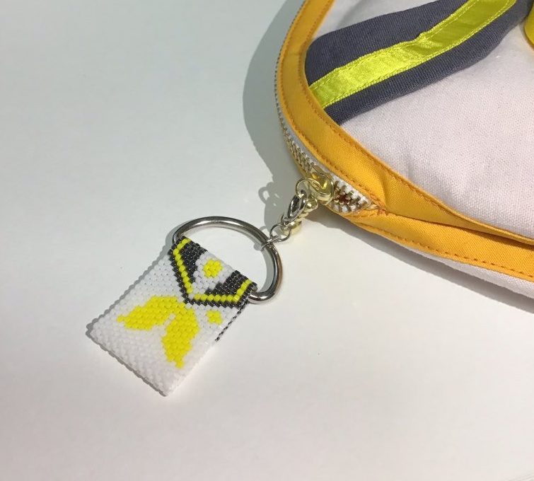 【衣装モチーフキーホルダー】クリスマスR/クリスマスL