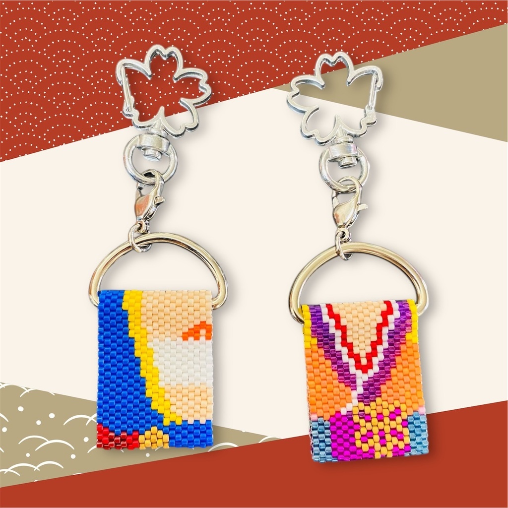 【衣装モチーフキーホルダー】雨／鳳月