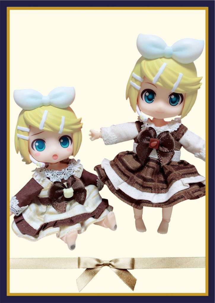 【ねんどろいどどーる】チョコレートワンピースセット