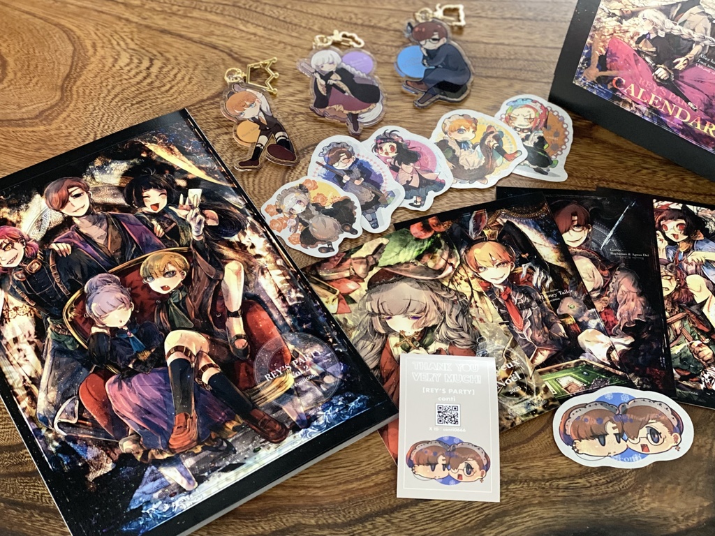 【既刊】イラスト集・3種類【各種お選びできます】