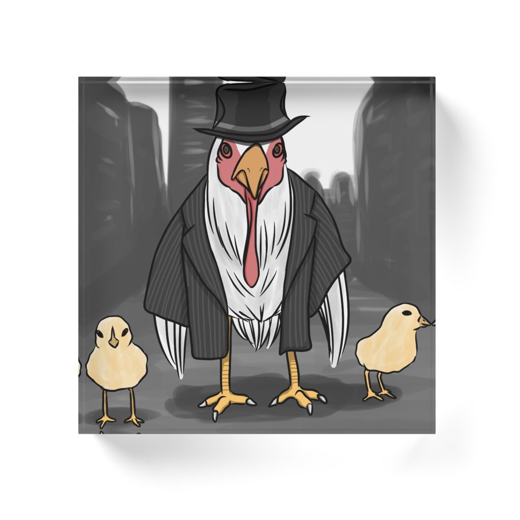 親子ドンのアクリル