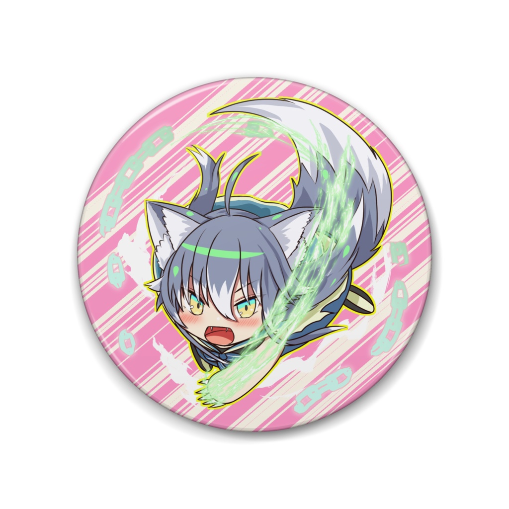 お供のいぬちゃん缶バッジ