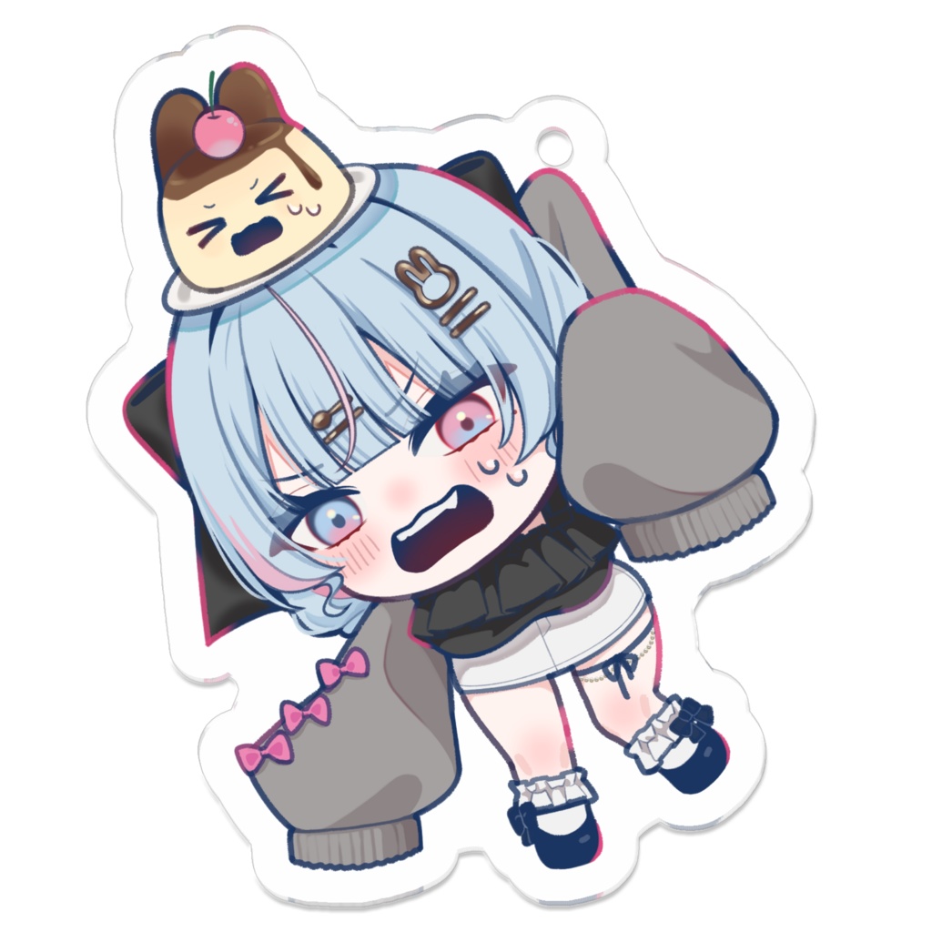 🩵オフショルのアクキー🩷