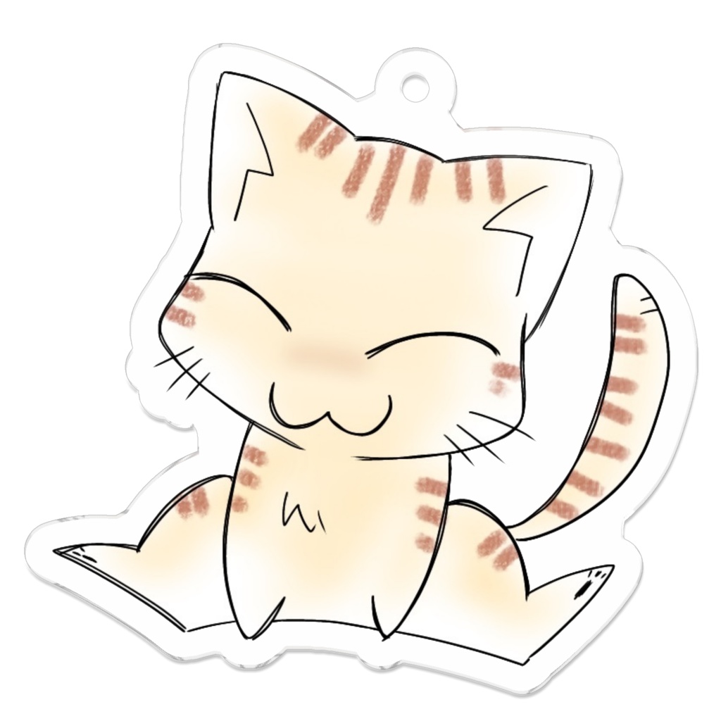 茶トラにゃんこアクキー