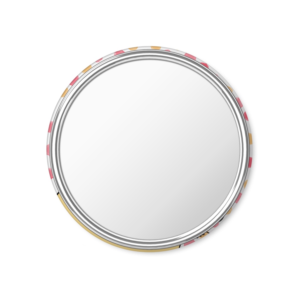 ライオンさん缶ミラー