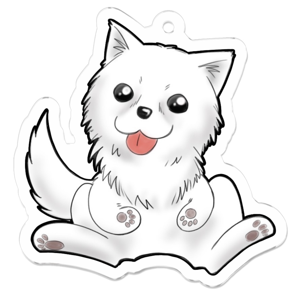 「令嬢類最強!?」フェンリルくんアクキー