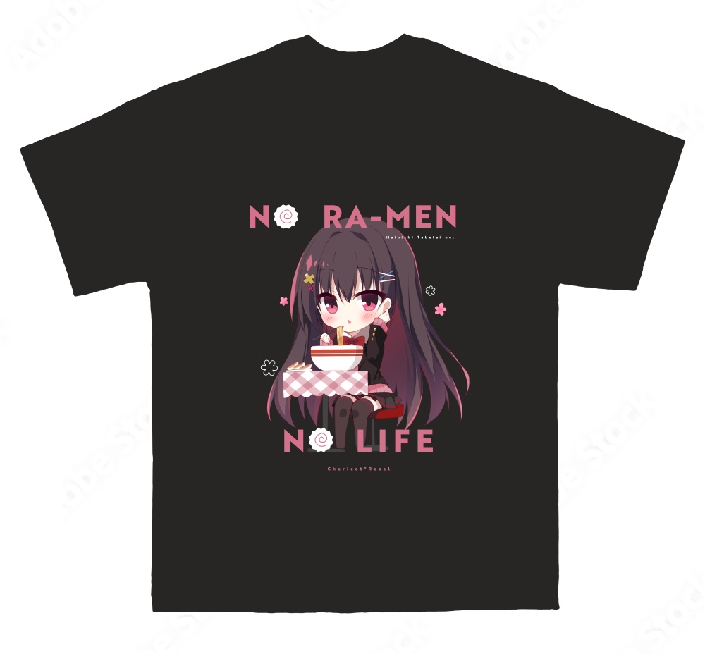 のあちゃんのらーめんTシャツ