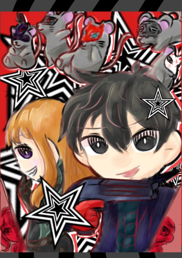 ペルソナ5　イラスト