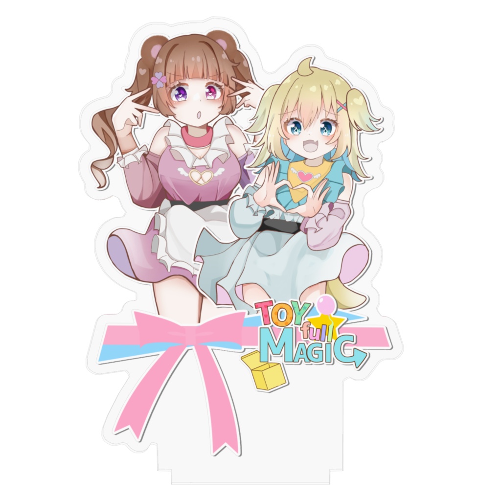 【熊野ふるる&水上ぴよ】アクリルスタンドフィギュア/サインはB♡