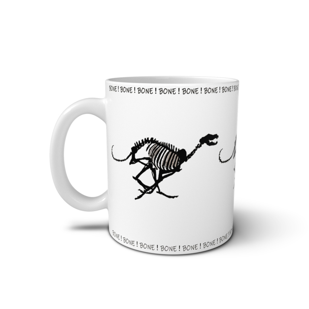 Dog Bone! マグカップ(ホワイト)