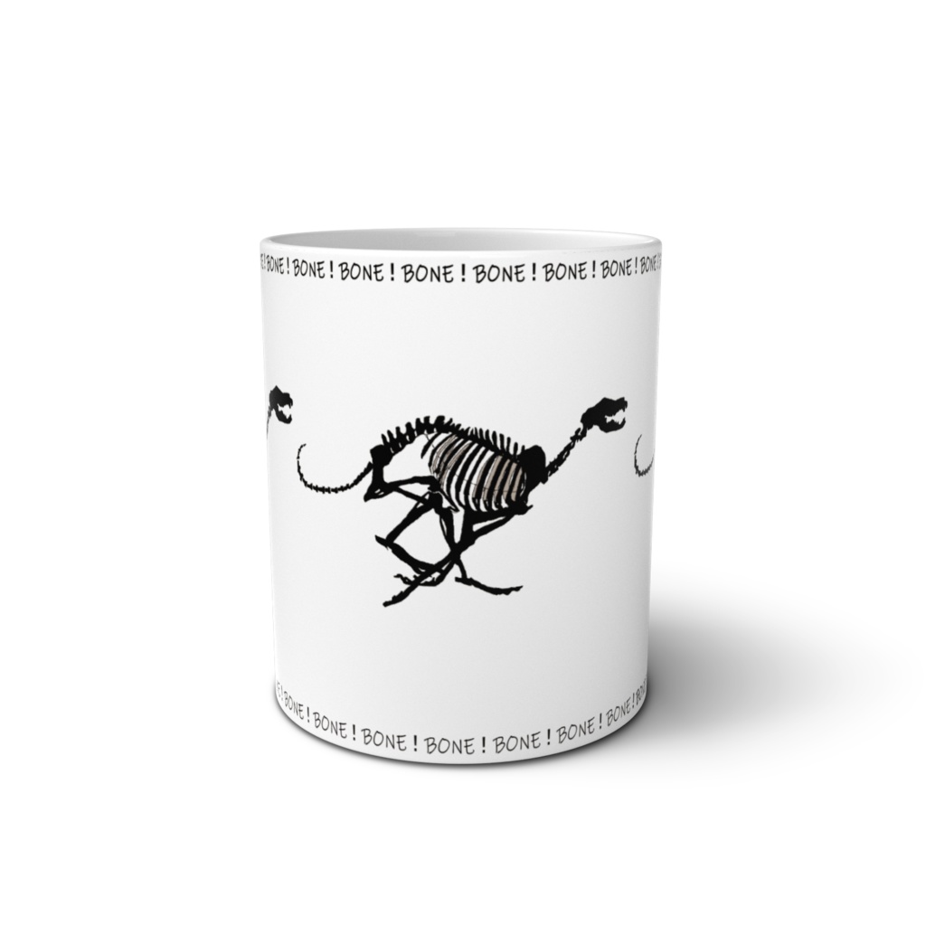 Dog Bone! マグカップ(ホワイト)