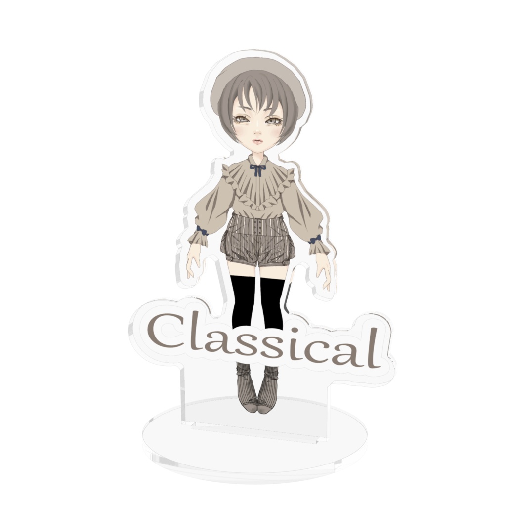Classical girl／アクリルフィギュア