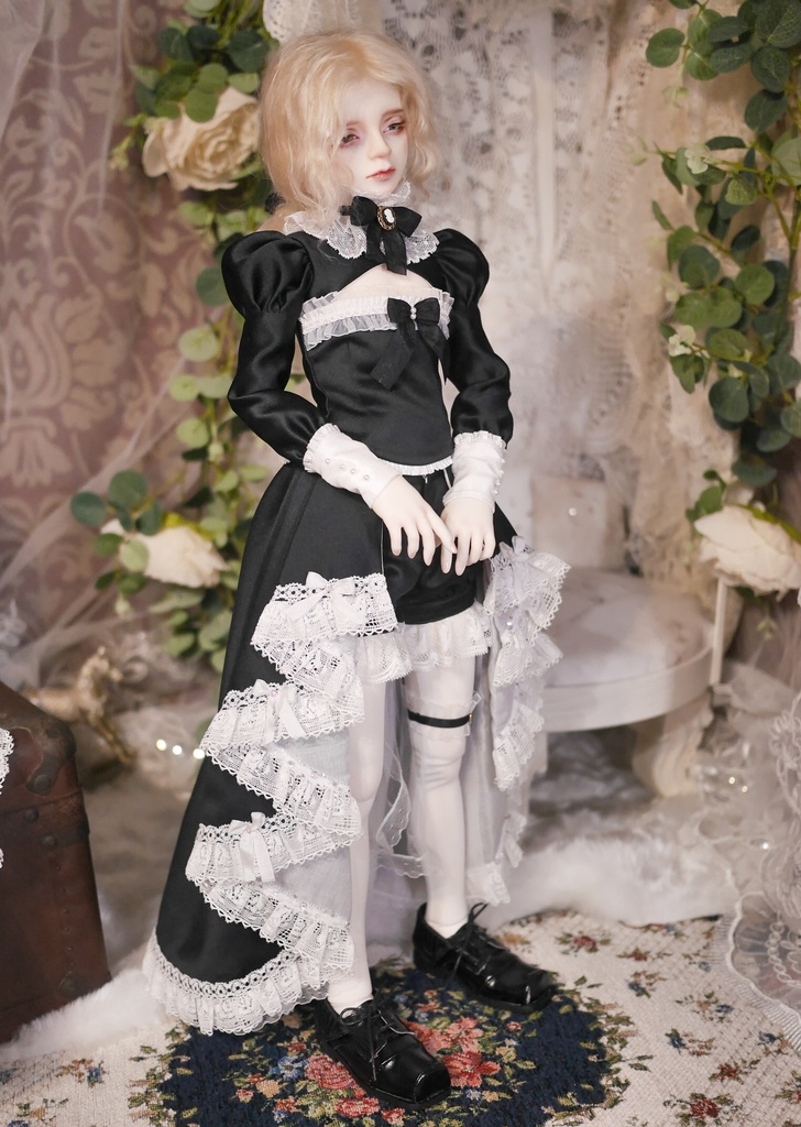 【Froufrou-fee】SDGr男の子/13Revivalサイズ 美少年の為のメイド服【Royal boy's Maid】