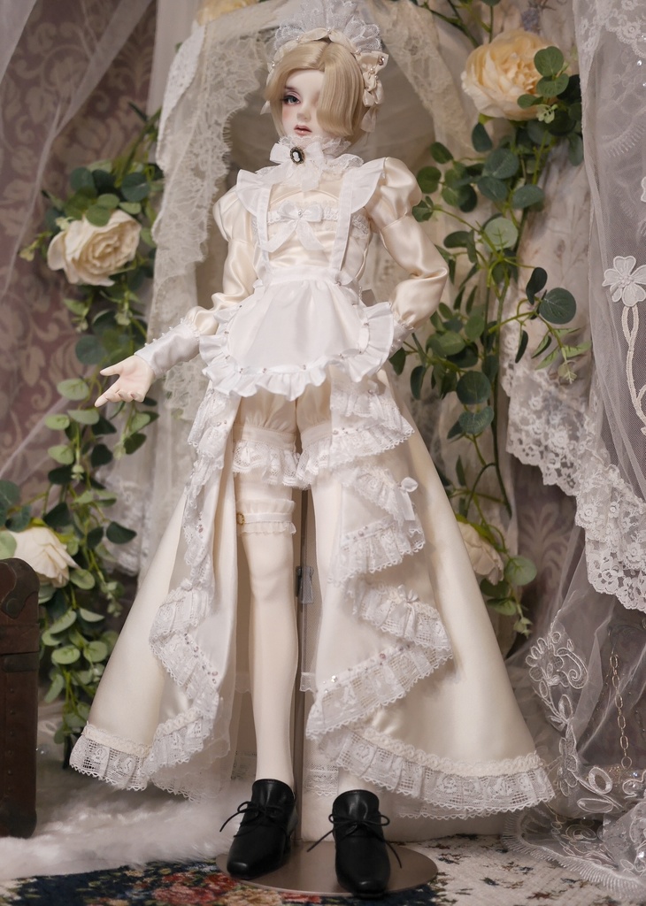 【Froufrou-fee】SDGr男の子/13Revivalサイズ 美少年の為のメイド服【Royal boy's Maid】