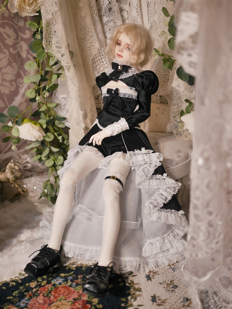 【Froufrou-fee】SDGr男の子/13Revivalサイズ 美少年の為のメイド服【Royal boy's Maid】
