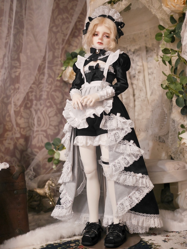 【Froufrou-fee】SDGr男の子/13Revivalサイズ 美少年の為のメイド服【Royal boy's Maid】