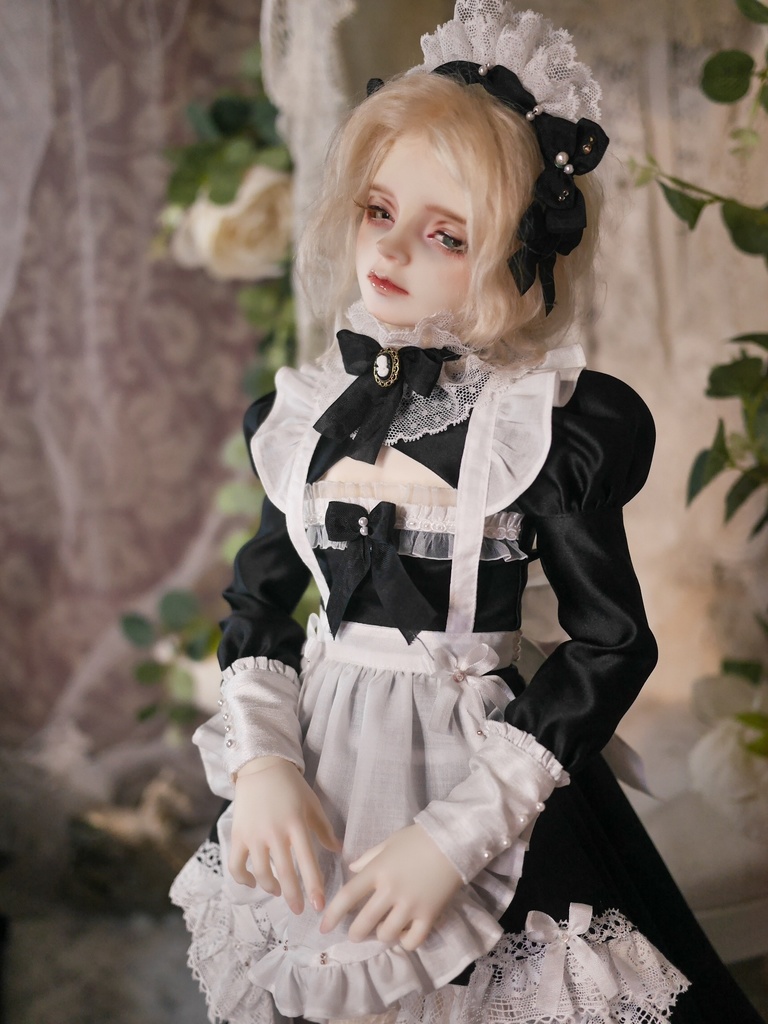 【Froufrou-fee】SDGr男の子/13Revivalサイズ 美少年の為のメイド服【Royal boy's Maid】