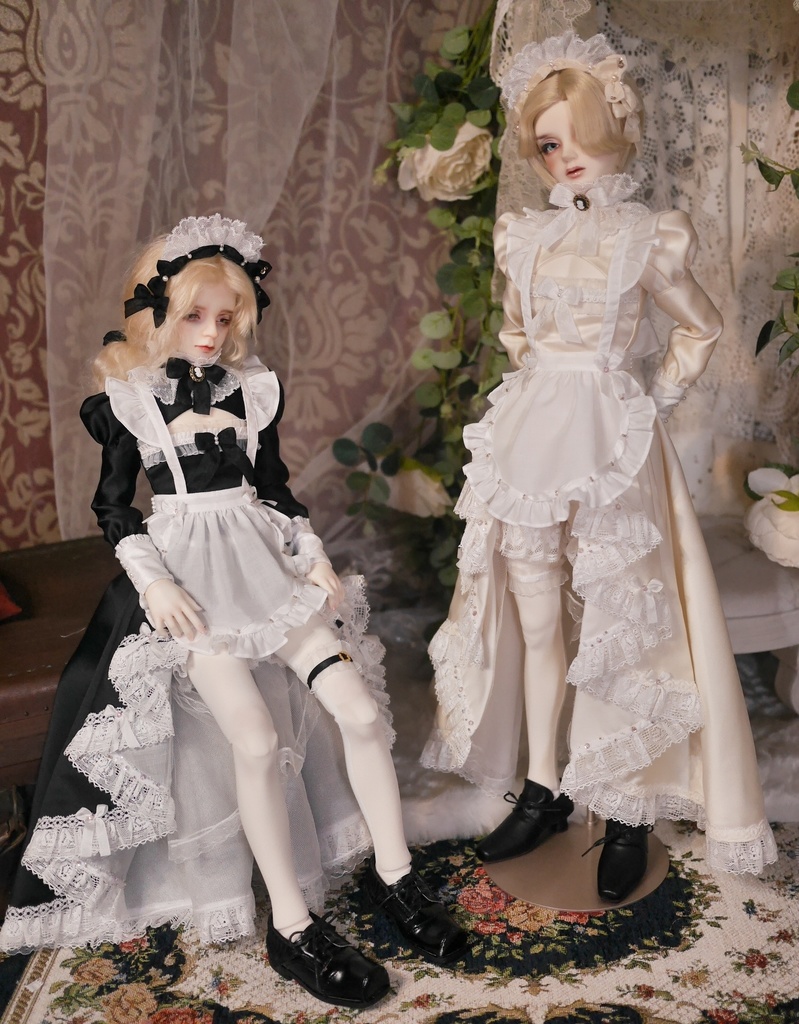 【Froufrou-fee】SDGr男の子/13Revivalサイズ 美少年の為のメイド服【Royal boy's Maid】