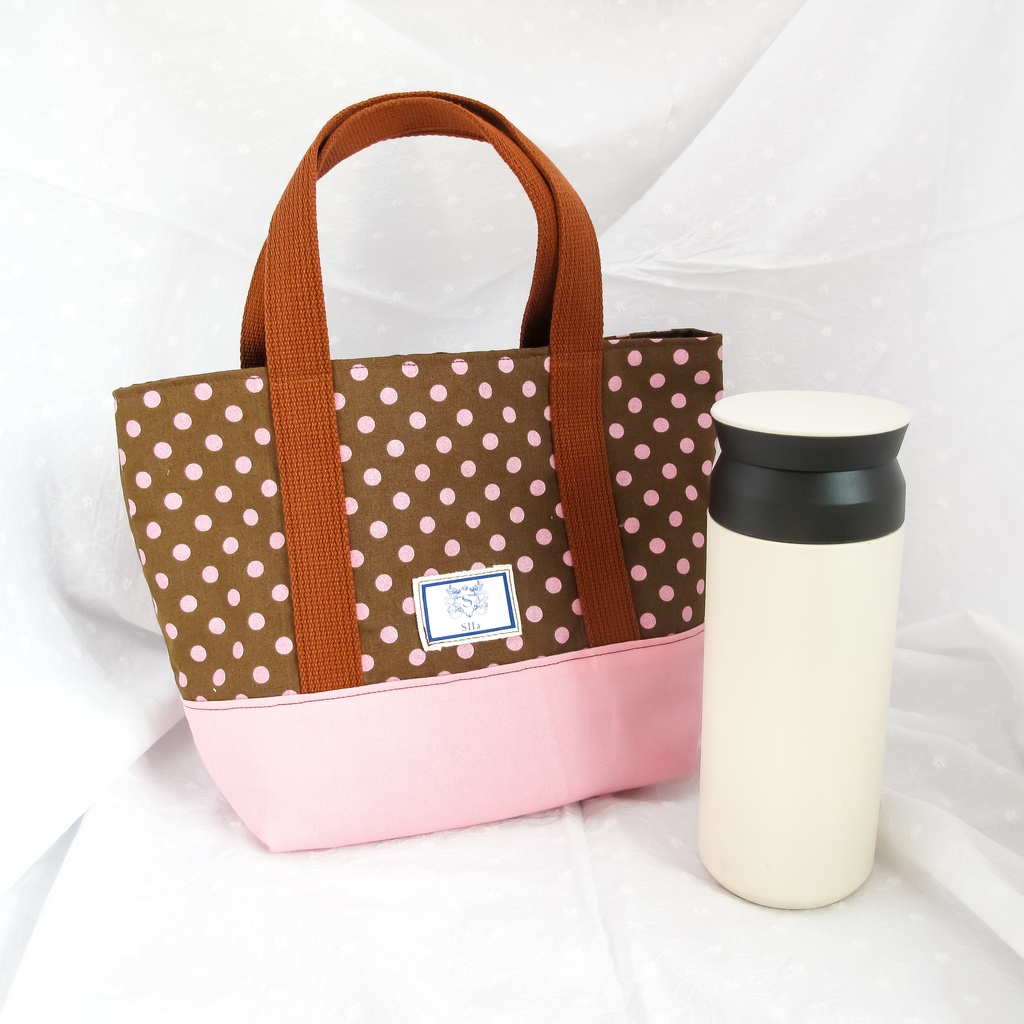 甘くてかわいい、いちごチョコのミニトート