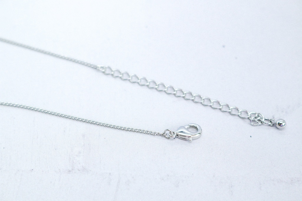 【春アクセ】桜色のクリスタルガラスのブレスレット シルバー金具