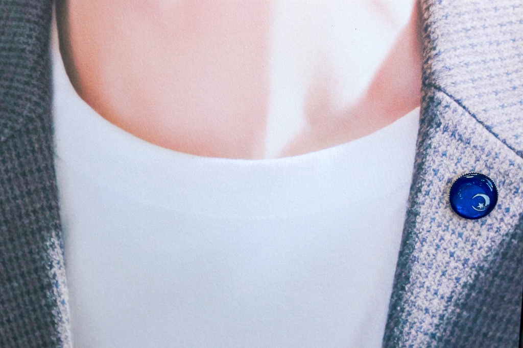 【静寂の月夜 〜シルバームーンのタックピン〜】