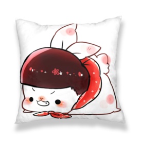 うさ松さんクッションカバー(両面印刷)