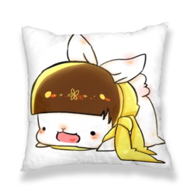 うさ松さんクッションカバー(両面印刷)