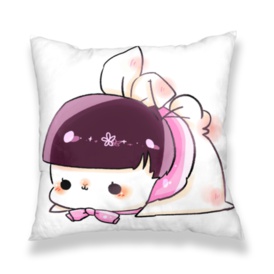 うさ松さんクッションカバー(両面印刷)