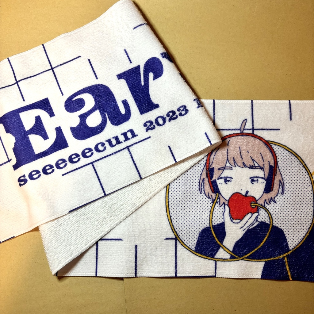 seeeeecun 2023 LIVE ”Earworm” マフラータオル
