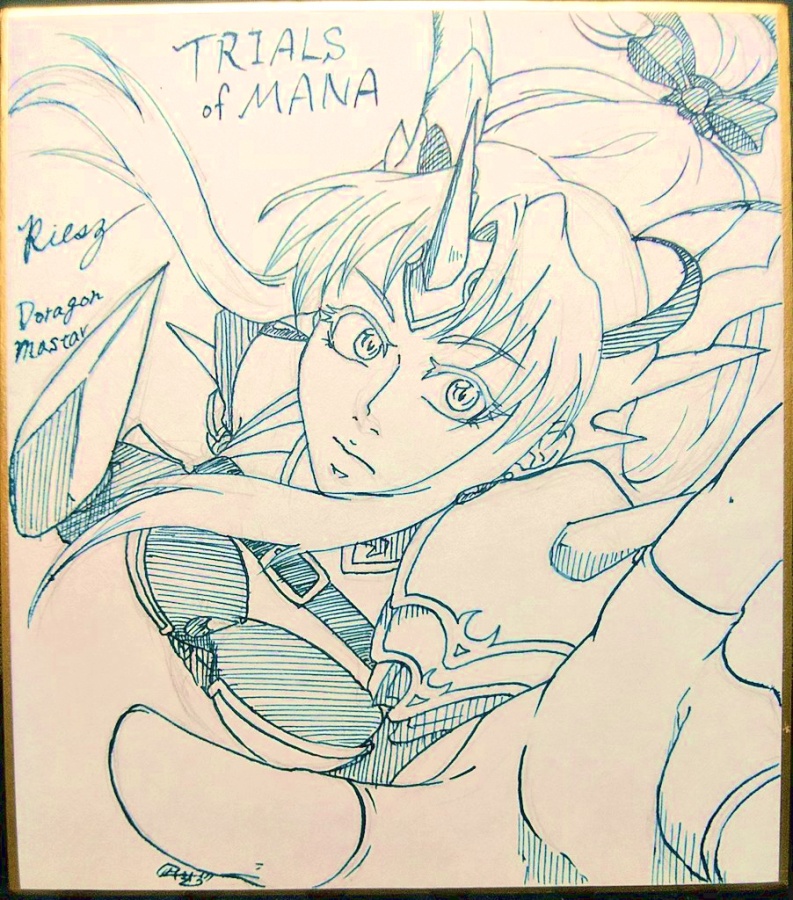 【ToM】カラーインク色紙